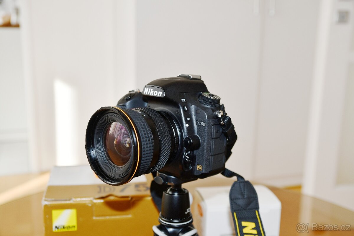 Nikon D750 + objektiv Tokina AF 235 II