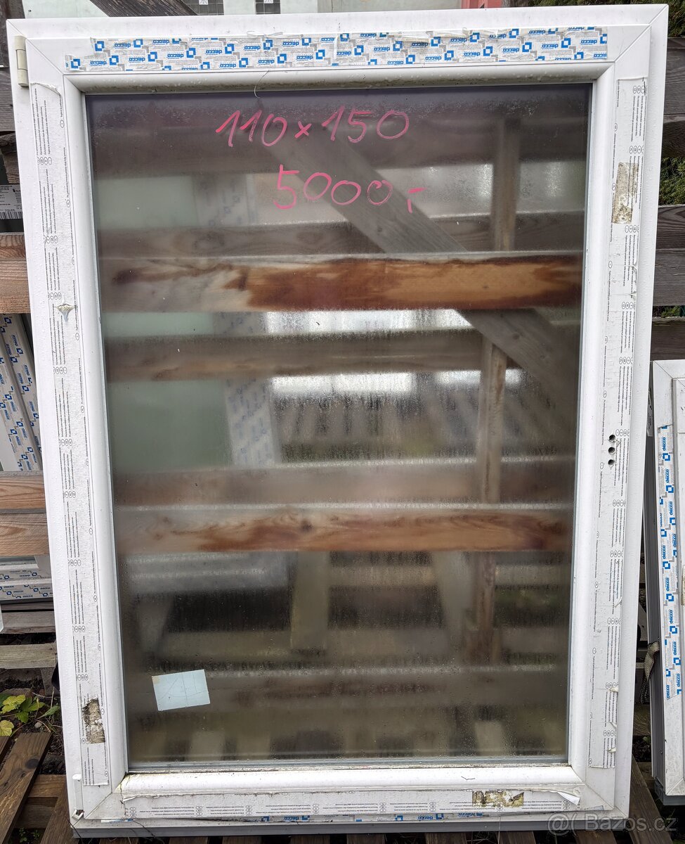 Prodám plastové okno 110x150