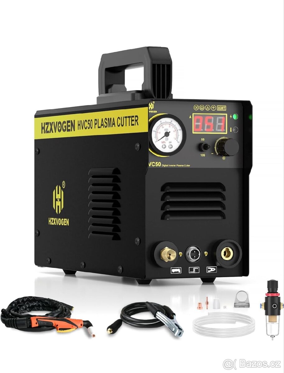 Plazmová řezačka H HZXVOGEN HVC50 přenosná IGBT8mm