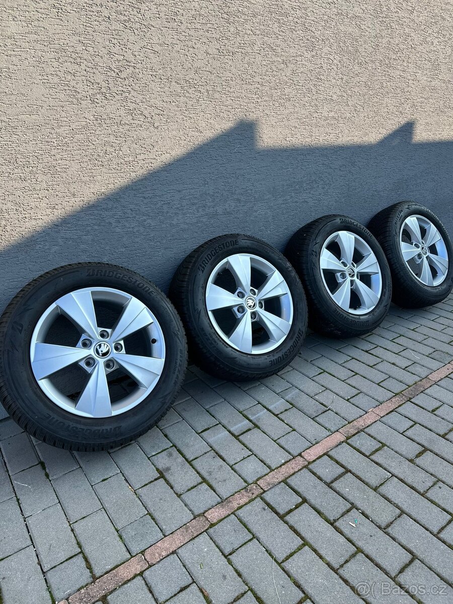 Alu kola Škoda Octavia 3,4 VALORUM R16 Zimní 8,5m
