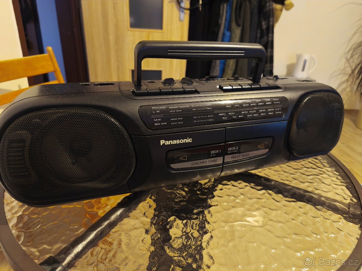 Radiomagnetofon Panasonic