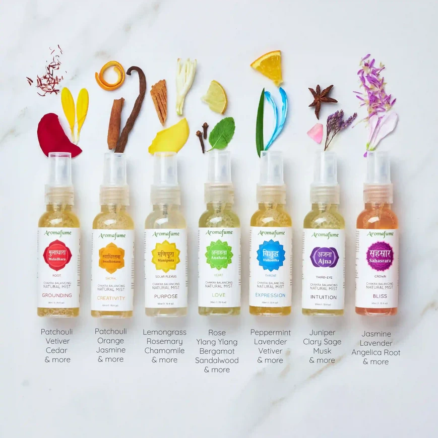 aromafume - 7 čaker - čakrový sprej
