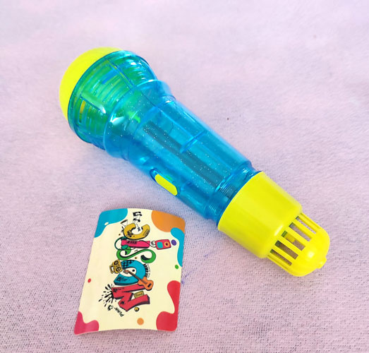 Nový dětský mikrofon