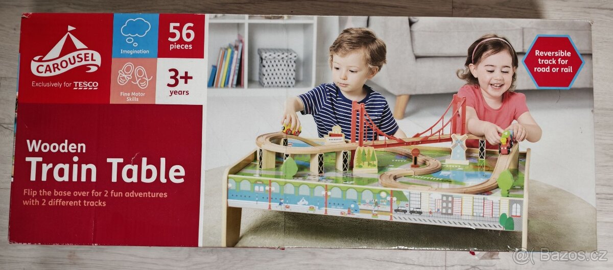 Dřevěná vláčkodráha