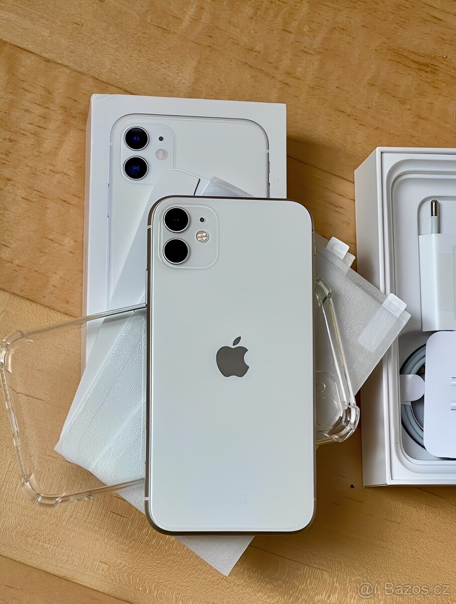 iPhone 11 Bílá BATERIE 100% TOP