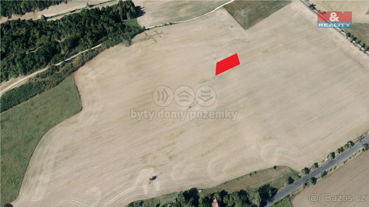 Prodej pole, 561 m², Lety