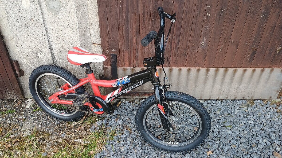 Rock Machine dětské kolo 16" bmx