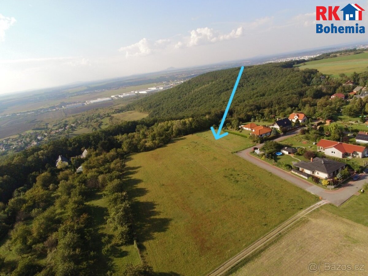 Prodej, stavební pozemek, 1850 m2, Dobrovice, část Chloumek,