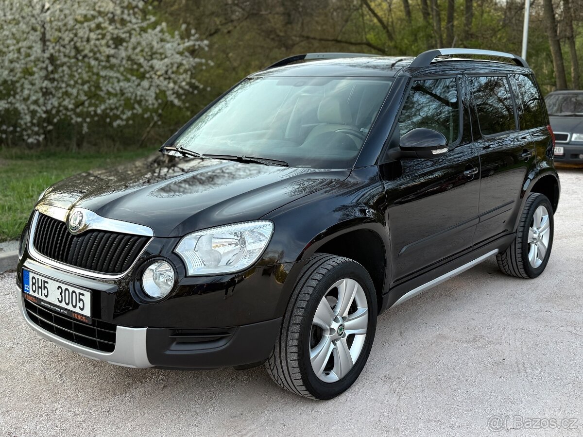 ŠKODA YETI OUTDOOR 2.0TDI 81kw 4x4 125tis.km. PŮVOD ČR