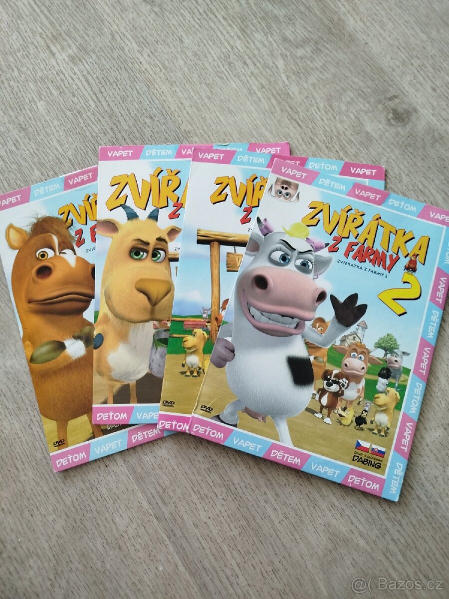 DVD Zvířátka u farmy