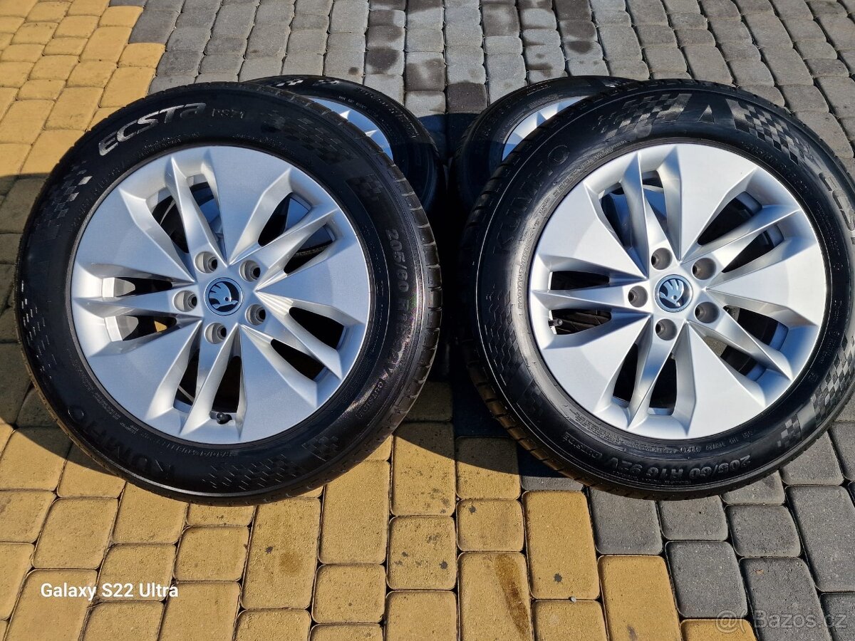 Alu letní sada 5x112 16" Octavia 4, Golf 7