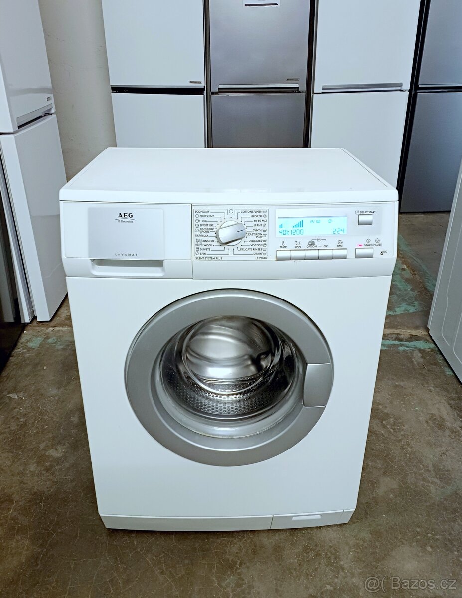 Pračka AEG 6 kg 1200 ot./min. slim, ZÁRUKA