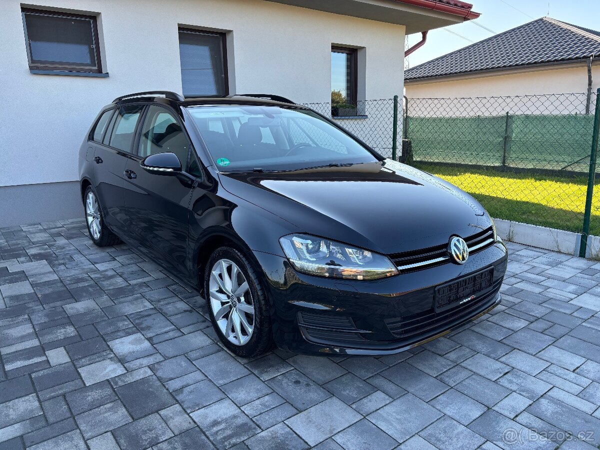 VW GOLF VII VARIANT 1.4TSI 110KW 2016, XENON, PDC, 117TKM