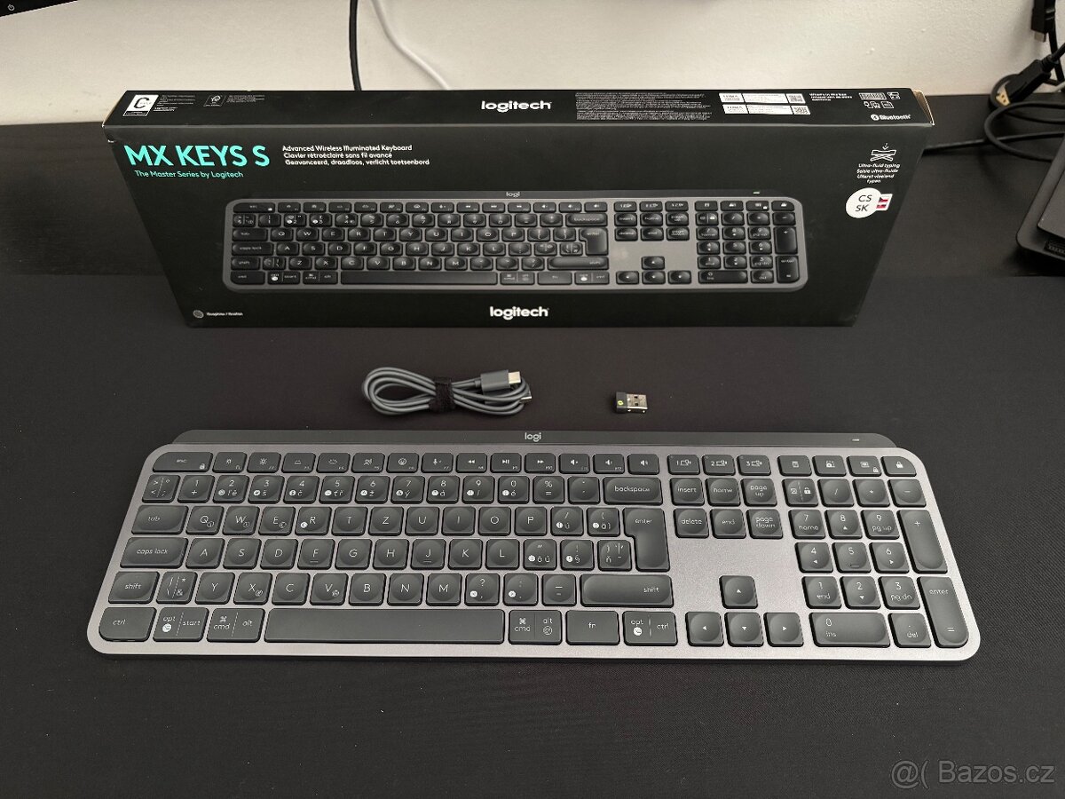Prodám klávesnici Logitech MX Keys S