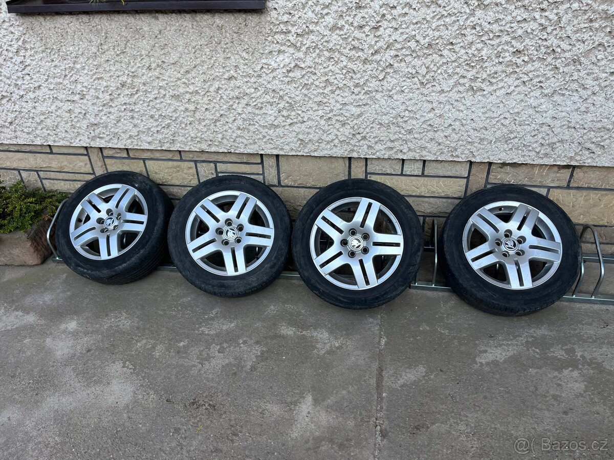 Alu disky R15, 5x100 letní