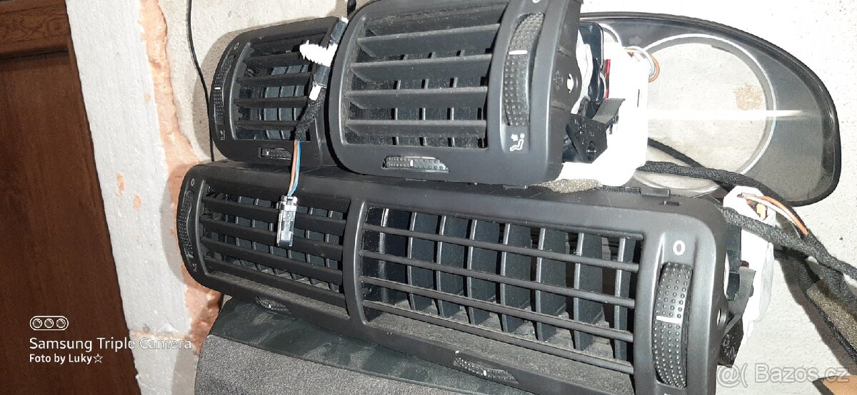 Passat b5.5 osvětlené vydechy ventilace