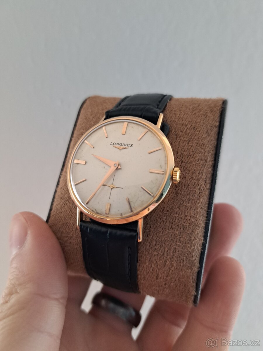 Zlaté hodinky Longines