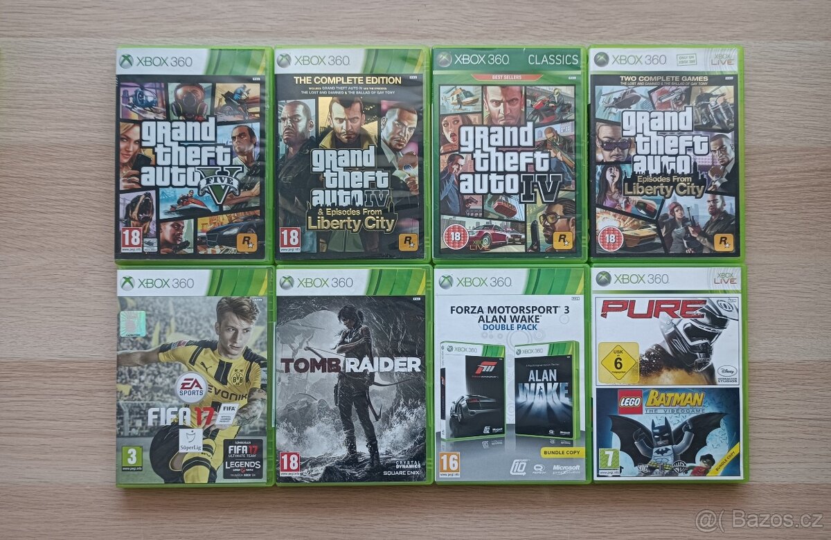Hry na Xbox 360 - Mix 2
