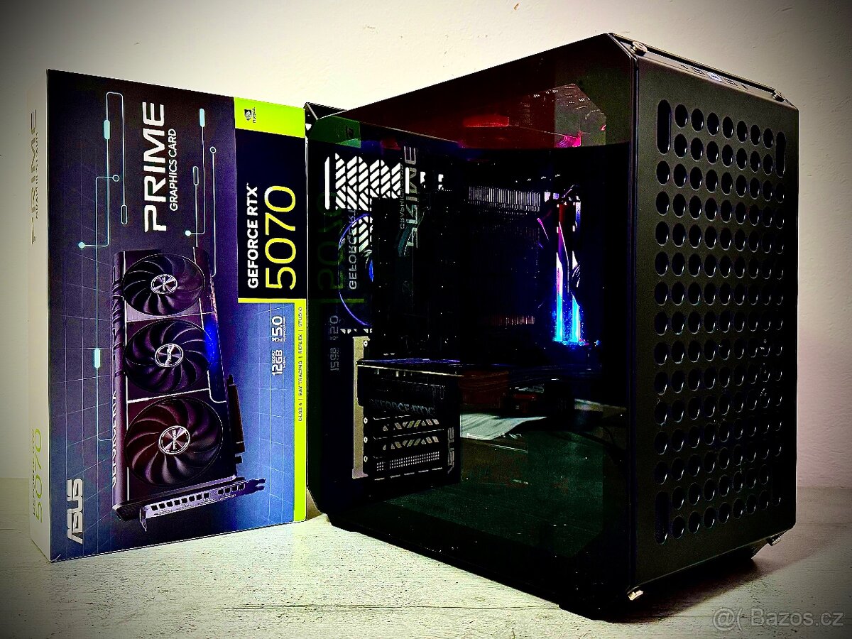 ZÁNOVNÍ HERNÍ BESTIE R7 9800X3D/32GB RAM/RTX 5070/1TB SSD