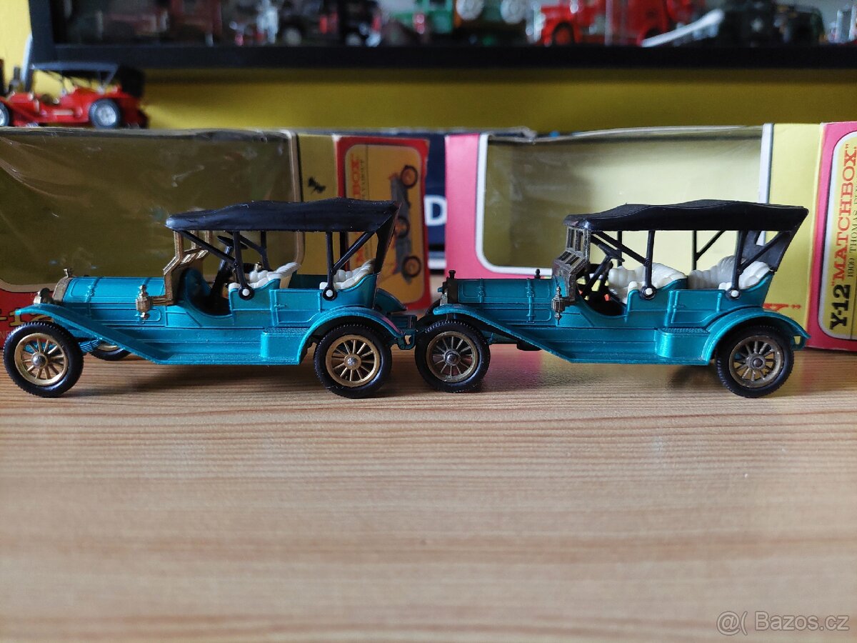 Matchbox yesteryear Y12 THOMAS FLYABOUT DVĚ VZÁCNÉ VARIANTY