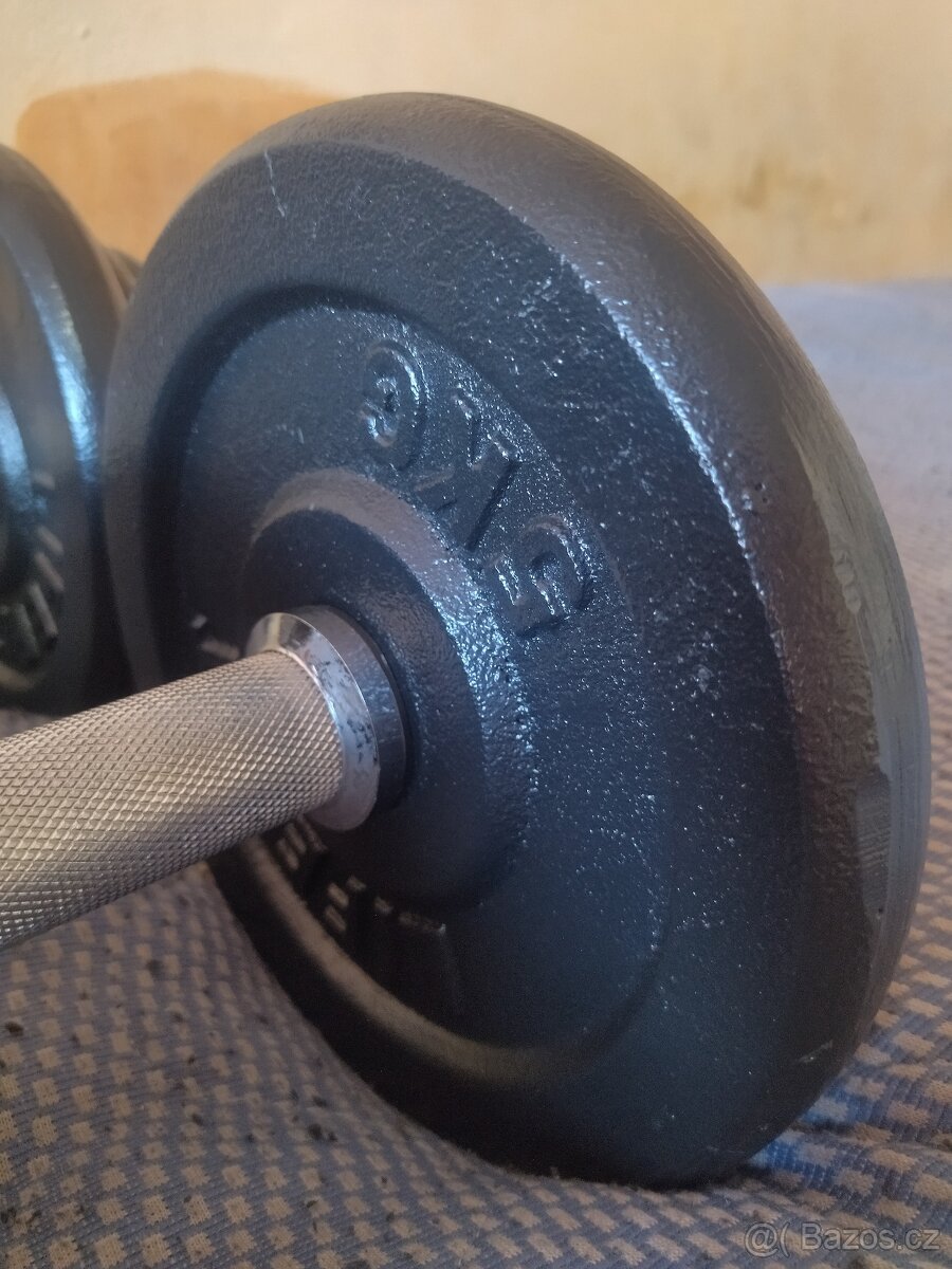 Na predaj: 2× nakladacia činka LIFEFIT – 2×20 kg
