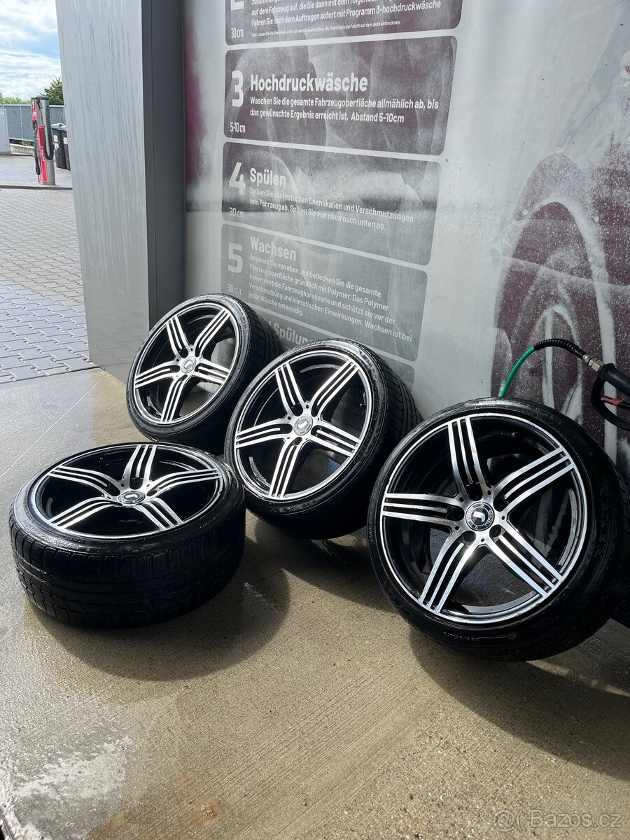 Sada 4x ALU kola R19 s letními pneumatikami