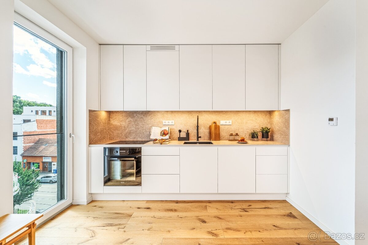 Novostavba - Byt 2+kk, 60m2 s balkónem, Brno - Žabovřesky