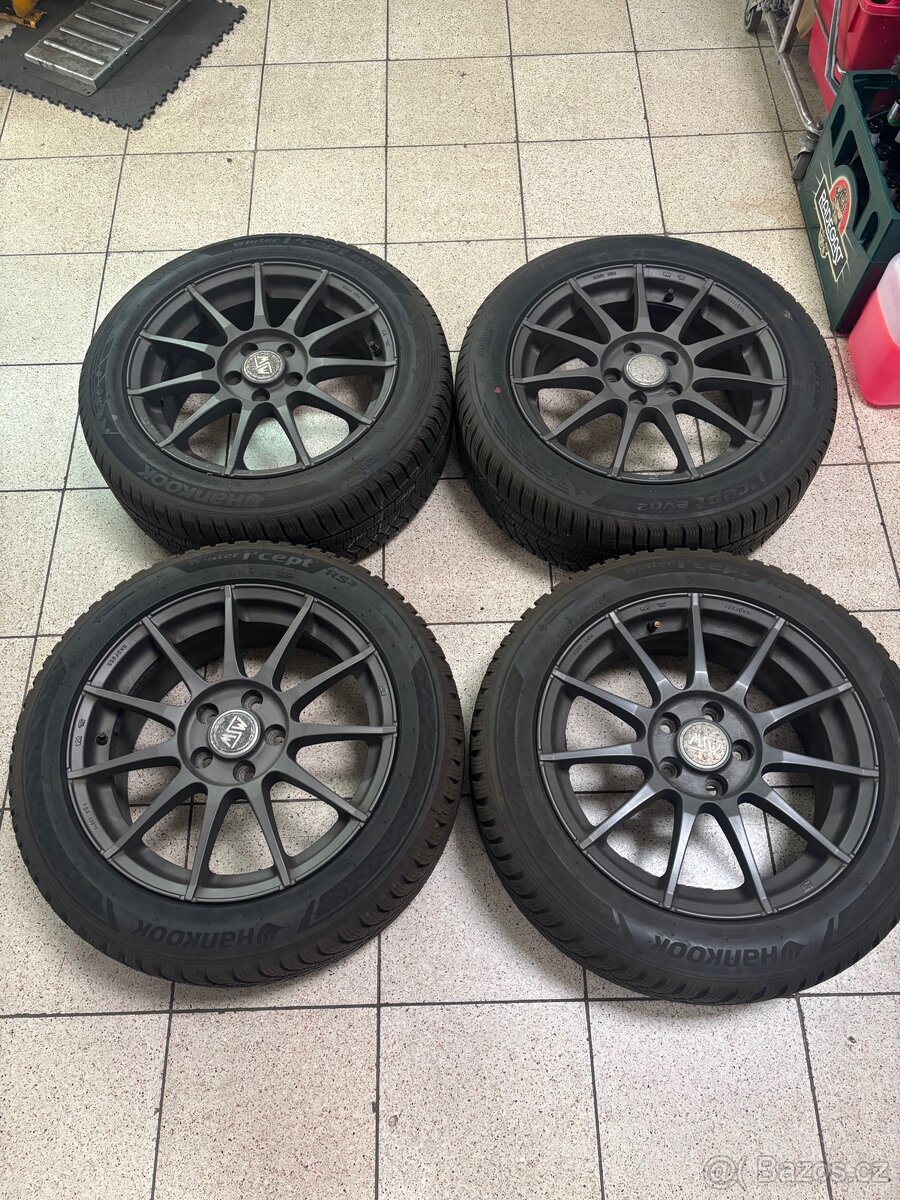 Alu disky MSW R17 zimní pneu Hankook