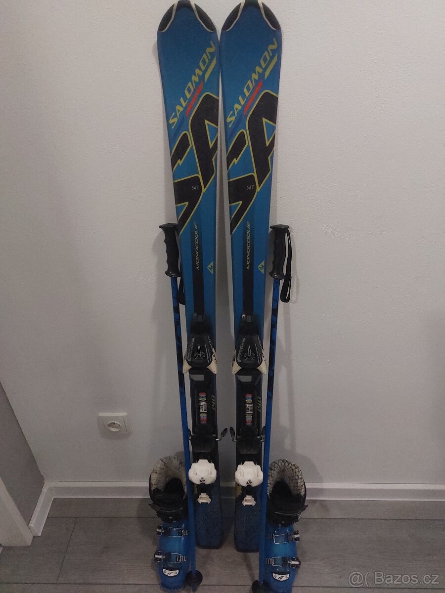 Lyže Salamon 140 cm