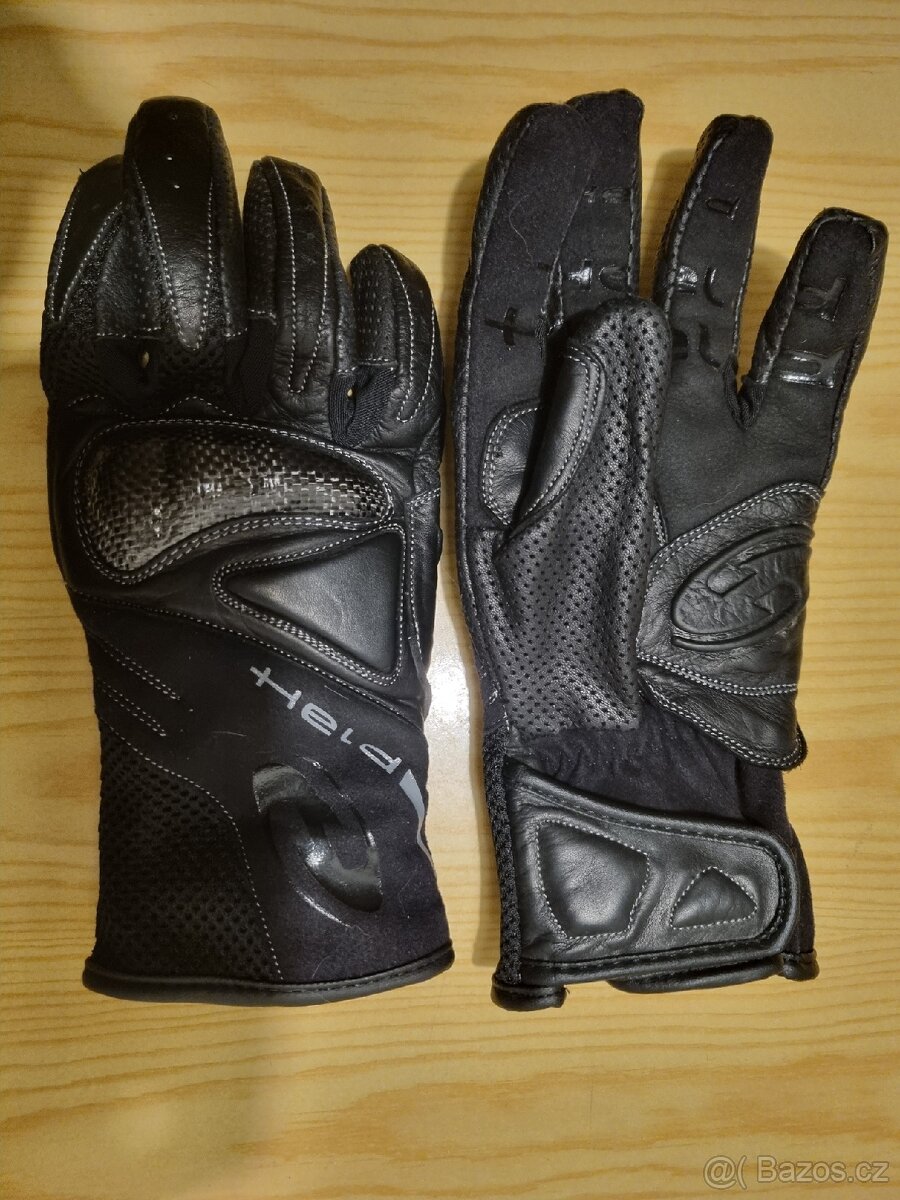 HELD POLOKOŽENÉ LETNÍ RUKAVICE NA MOTORKU, Vel. 7 (7,5)