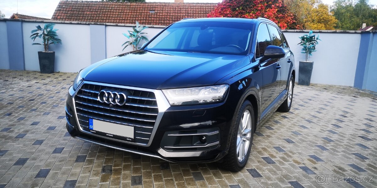 Audi Q7 II 3,0 TDI - V6 - 200kw. QUATTRO - TOP VÝBAVA - DPH