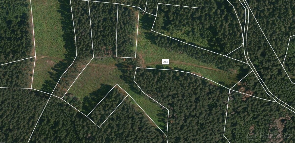 Prodej lesa 2,2084ha