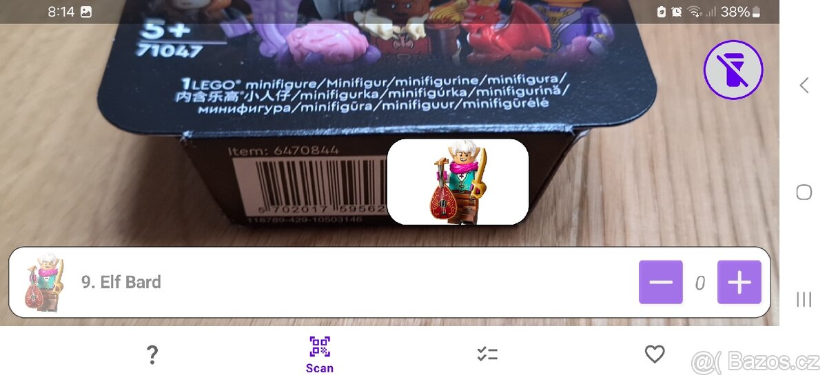 Lego Dungeons and Dragons 71047 Elf Bard