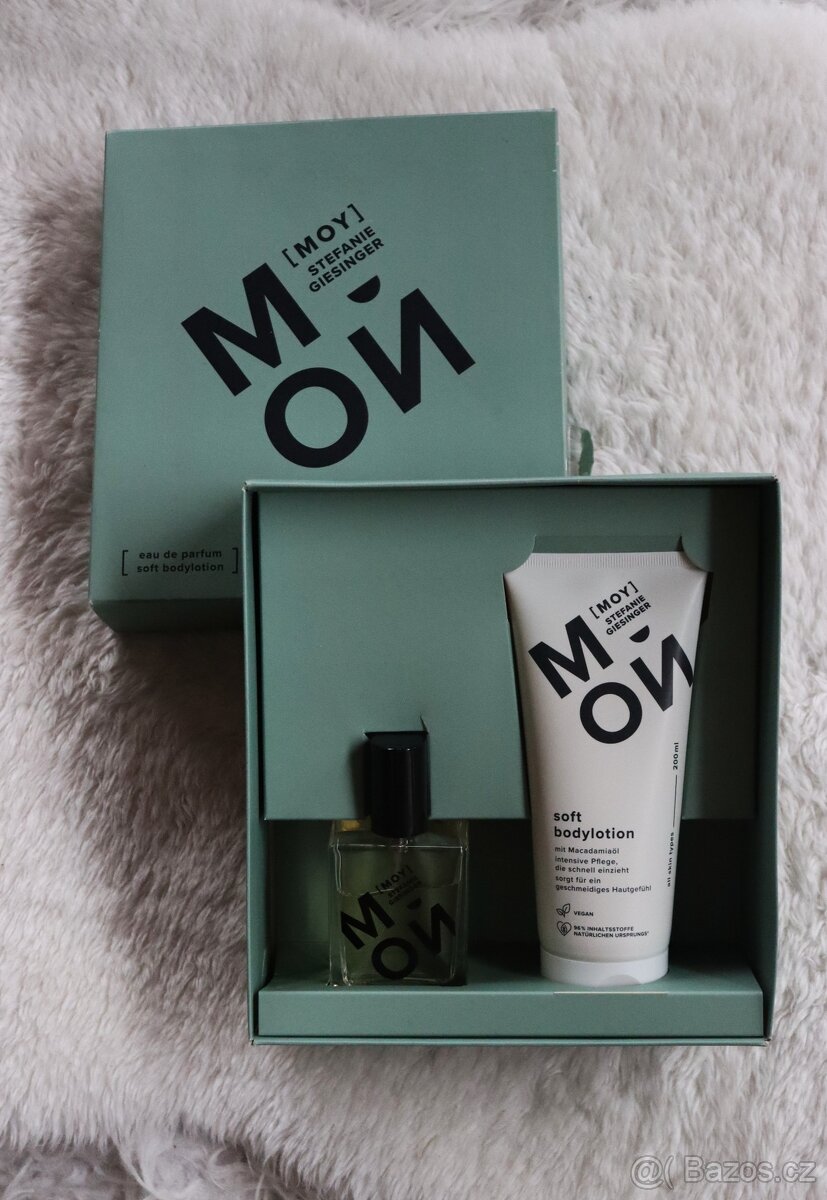 dárkový set Moň - parfém + body lotion, nové