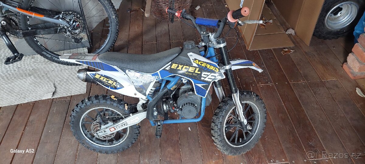 Dětská minicross motorka 50ccm