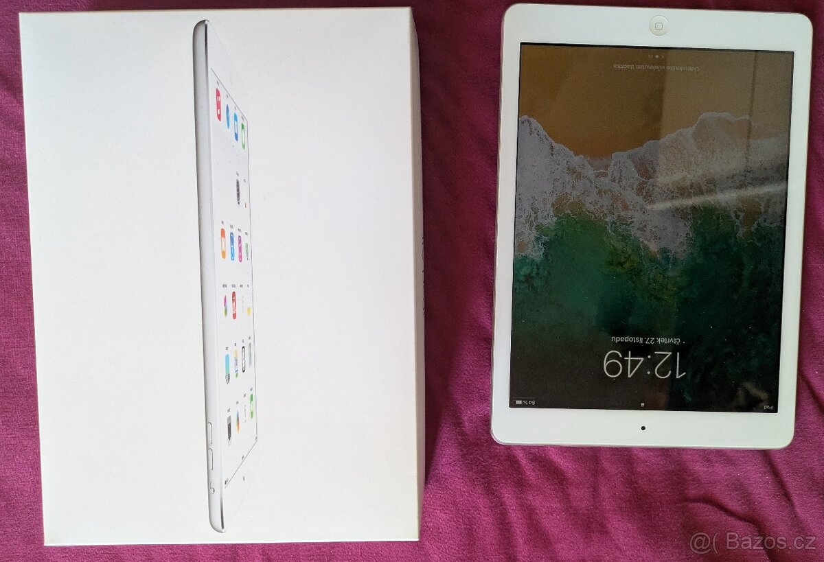 Apple iPad Air 1.generace Silver 16gb