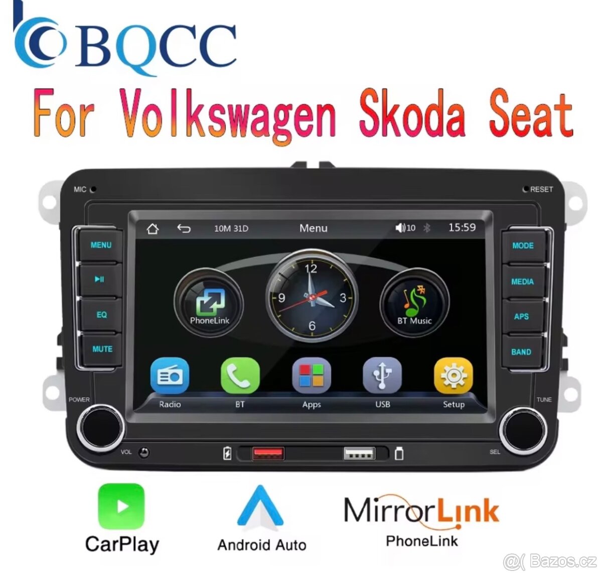 Nové autorádio android pro Škoda VW Seat