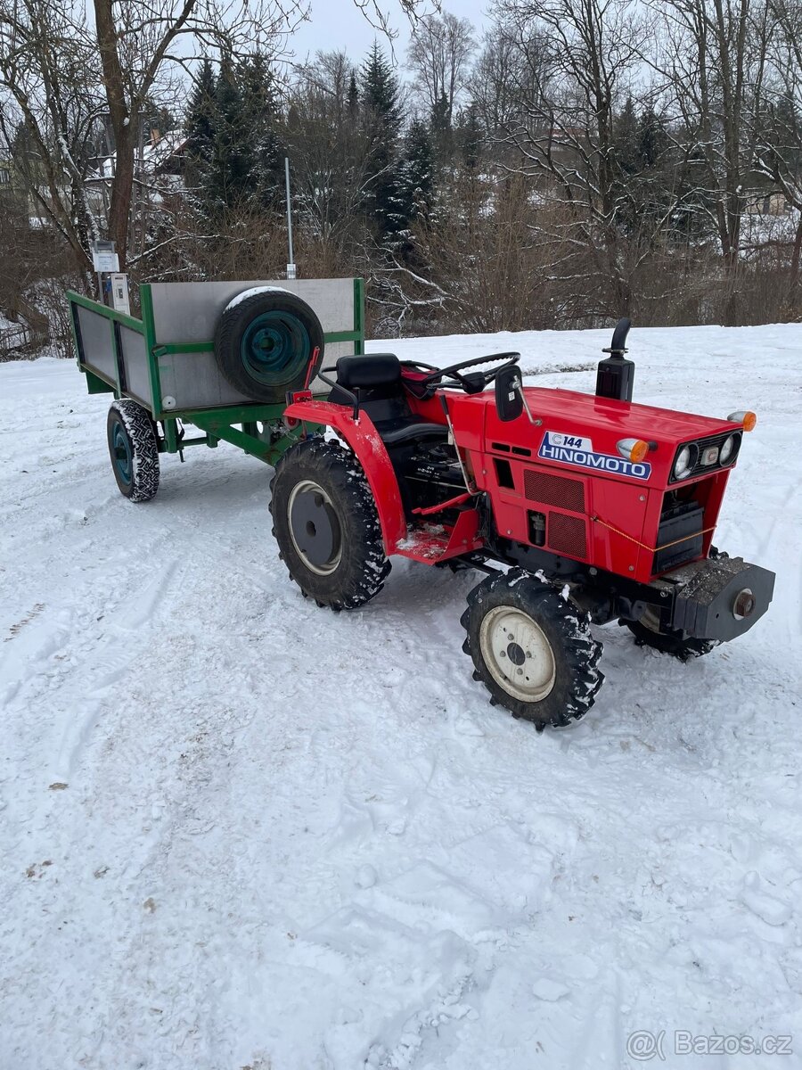Malotraktor Hinomoto C-144, 4x4