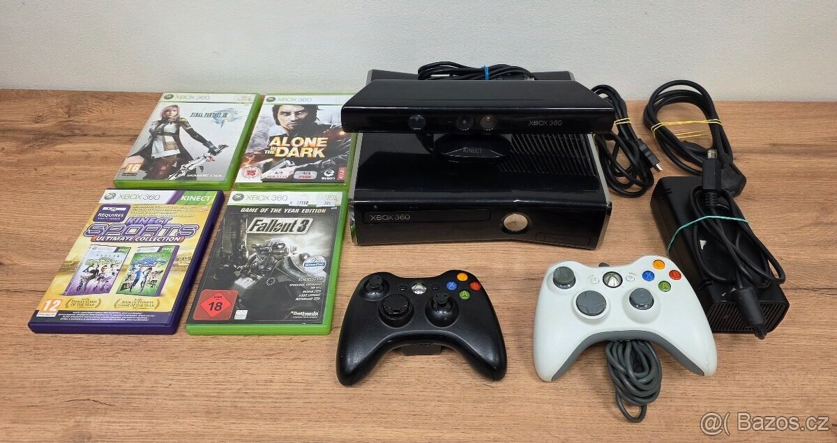 XBOX 360 herní konzole s 250GB HDD
