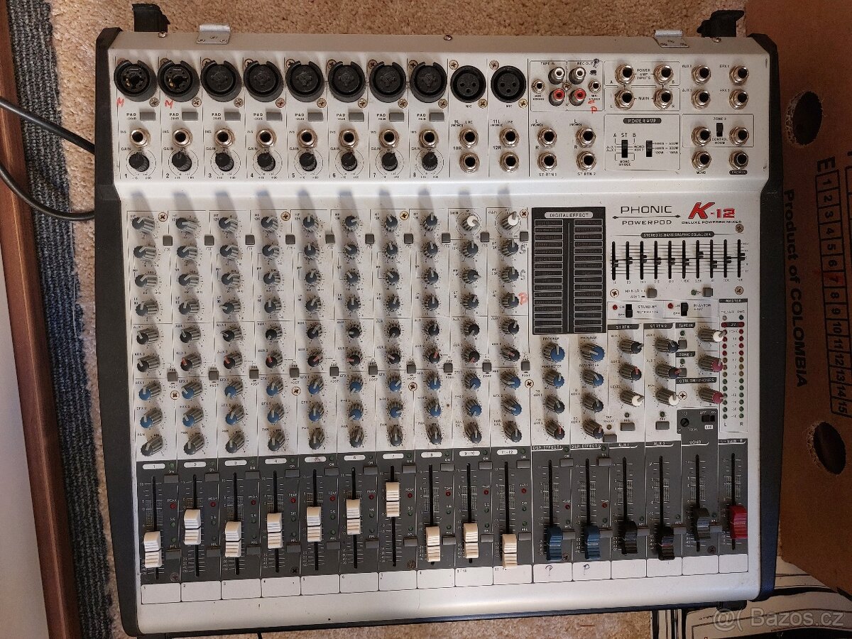 PA pro muzikanty SECO SAT 350 a  PHONIC POWERPOD