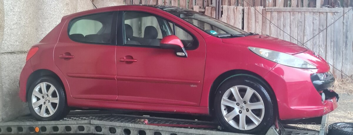 Peugeot 207  r.v.07   1,6 benzin 88kW