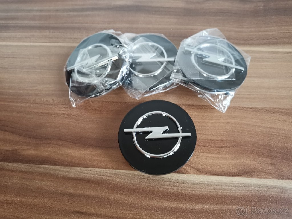 středové krytky opel 64mm nebo 59mm černé stříbrné
