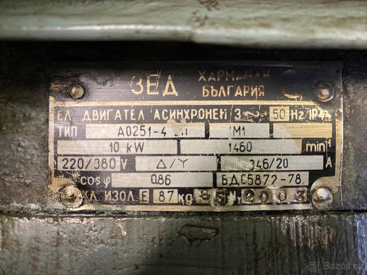 Prodám elektromotor 10kw