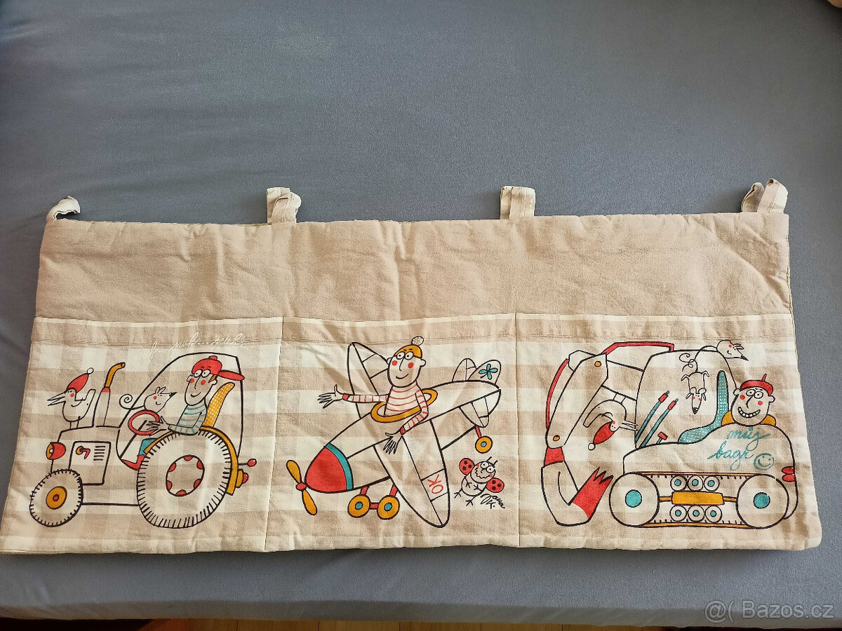 Kapsář 200 x 40 cm, 6 kapes
