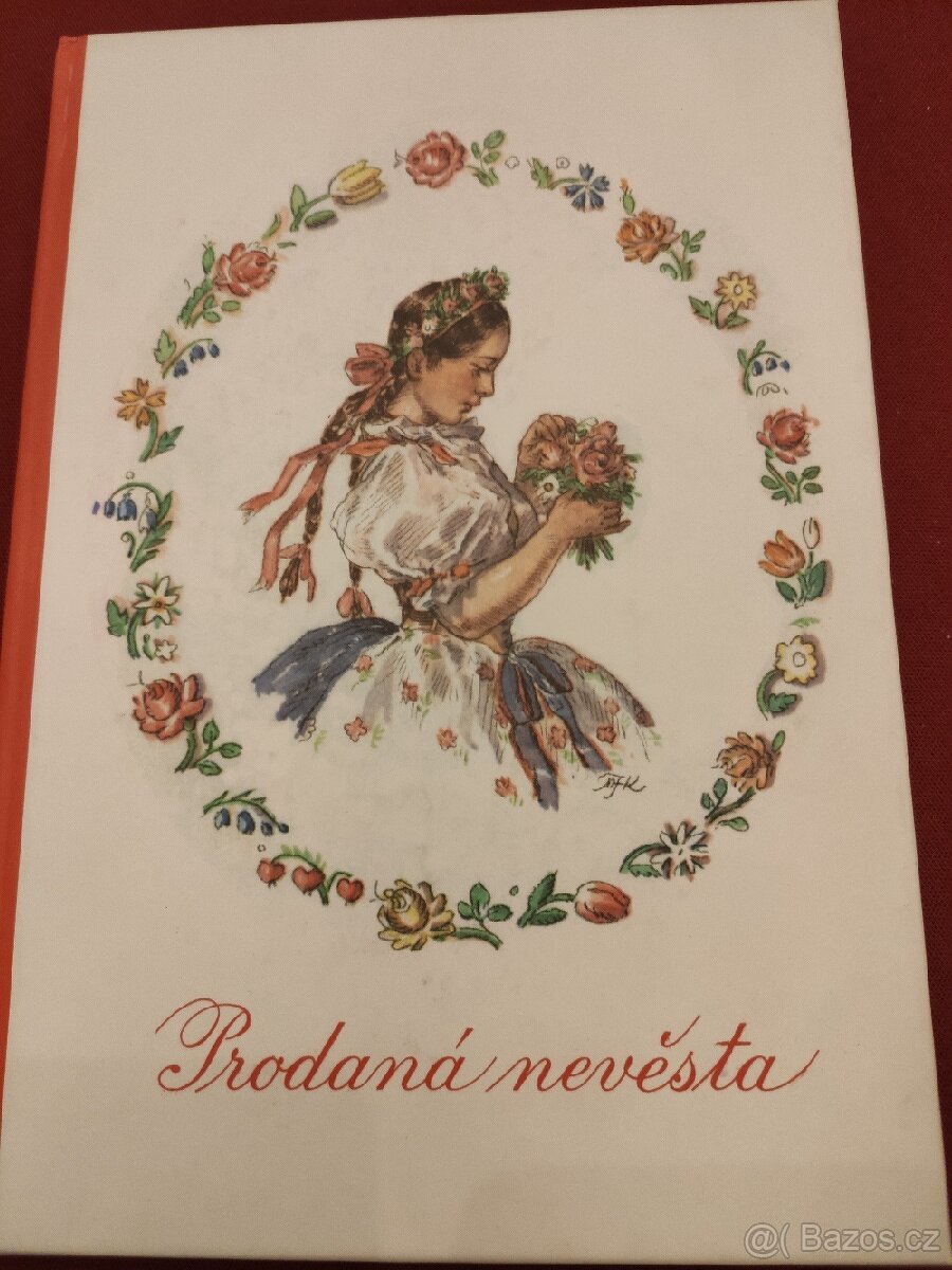 Prodaná nevěsta, ilustrace Marie Fischerová Kvěchová