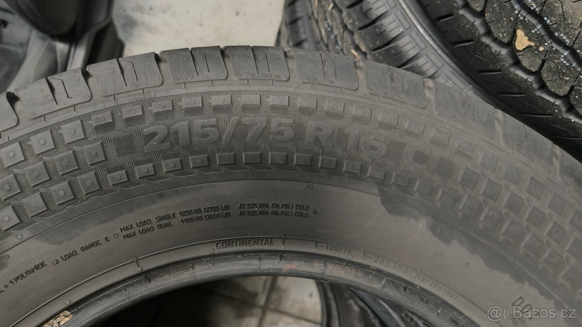 Letni pneu continental 215/75R16 C