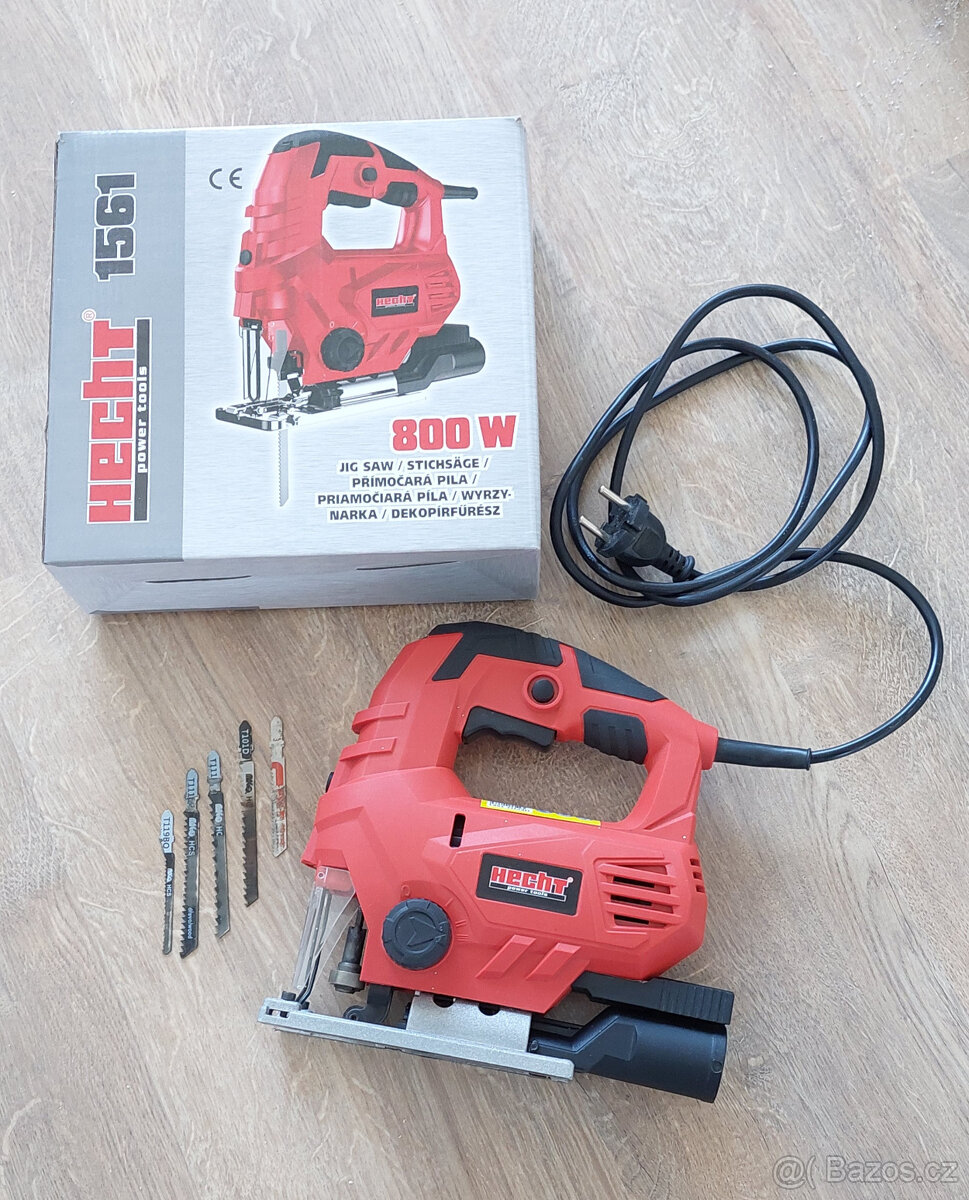 Přímočará pila, HECHT 1561, 800 W, laser