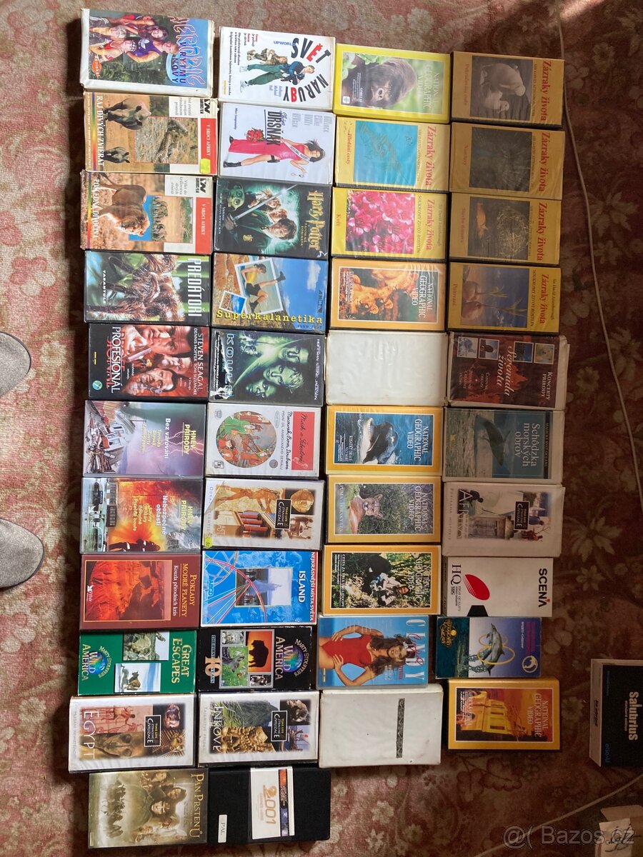 42 VHS kazet