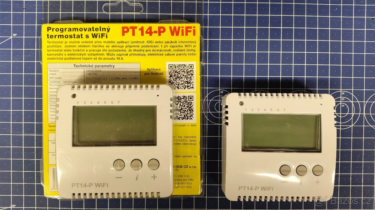 Termostat Elektrobock s WiFi PT14-P WiFi