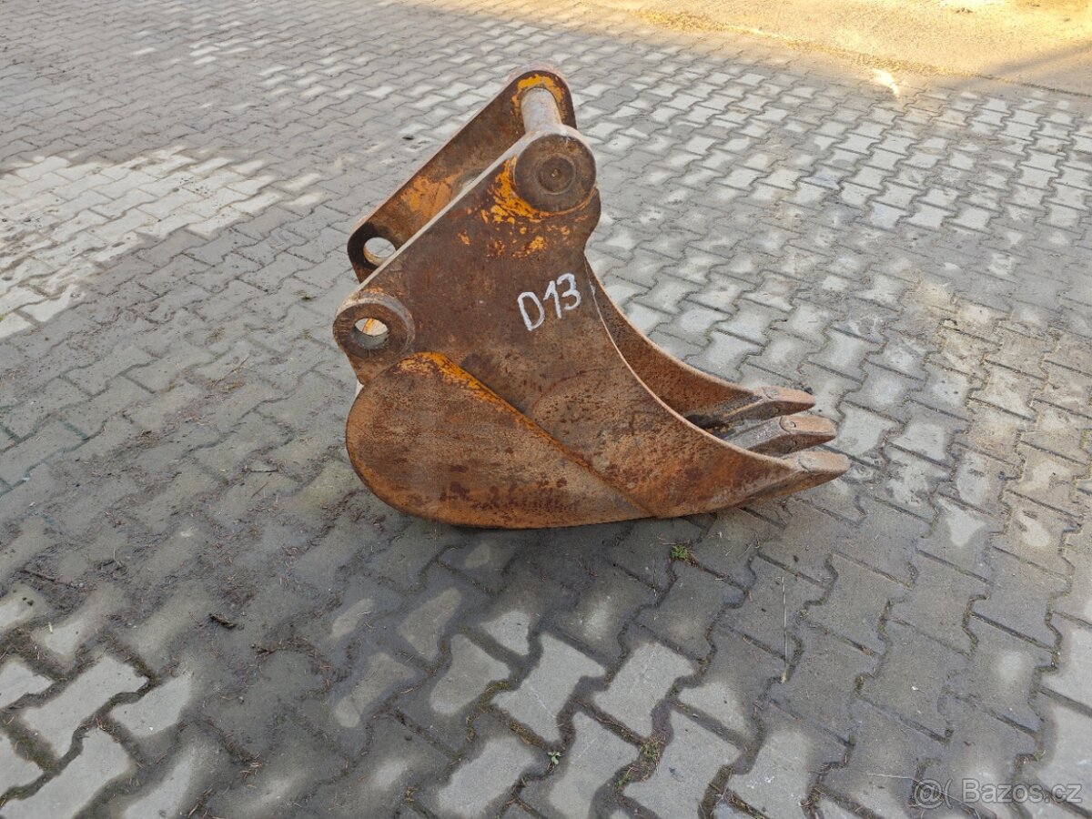 Lžíce podkopová pevná 30 cm(banán), D13